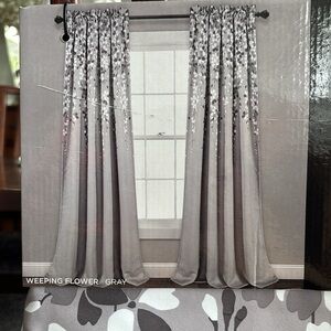 Half Moon 2 panel set room darkening,insulated, noise reduction,energy efficient